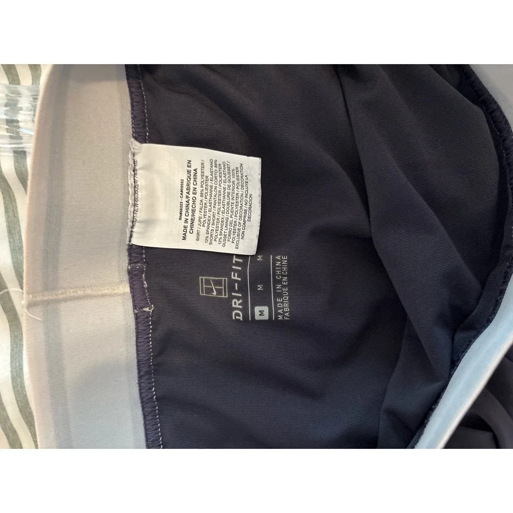 Nike Court Victory Pleated Tennis Skirt/Skort Sz Med Dark Plum Purple 933218009